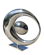 Stainless Steel Abstract Sculpture for Outdoor Decoration