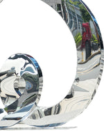 Stainless Steel Abstract Sculpture for Outdoor Decoration