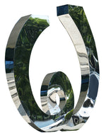 Stainless Steel Abstract Sculpture for Outdoor Decoration