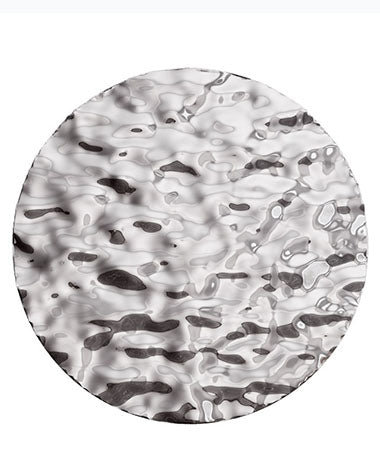 Stainless Steel Ripple Texture Plate Sculpture Mirror Stainless Steel Sculpture