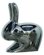 Stainless Steel Bunny Sculpture for Interior Decoration