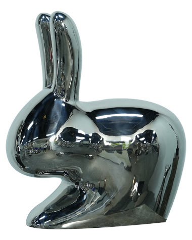 Stainless Steel Bunny Sculpture for Interior Decoration