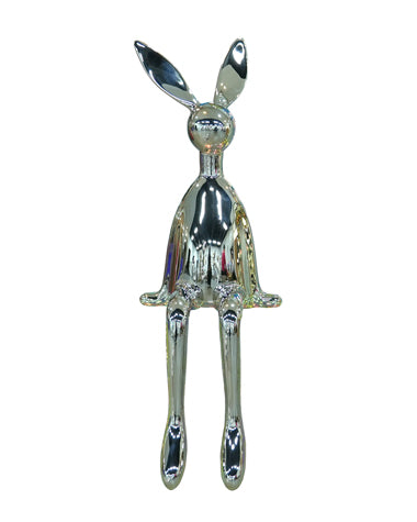 Stainless Steel Bunny Sculpture for Interior Decoration