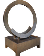 Stainless Steel Circular Sculpture for Outdoor Decoration