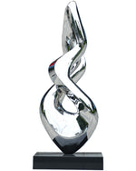Stainless Steel Abstract Sculpture for Outdoor Decoration Elevate your outdoor space with this extraordinary stainless steel abstract sculpture, a masterful blend of