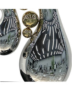 Modern Mirror - Polished Stainless Steel Indoor Decorative Sculpture