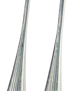 Stainless Steel Teardrop Sculpture for Interior Decoration