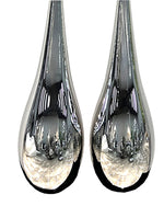 Stainless Steel Teardrop Sculpture for Interior Decoration