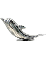 Mirror - Polished Stainless Steel Dolphin Indoor Decorative Sculpture
