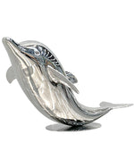 Mirror - Polished Stainless Steel Dolphin Indoor Decorative Sculpture