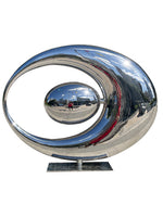 Stainless Steel Abstract Sculpture for Outdoor Decoration