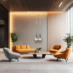 Stainless Steel Teardrop Sculpture for Interior Decoration