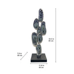 Stainless Steel Cactus Sculpture for Interior Decoration