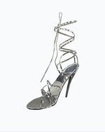 Creative Metal Art High heel Shoes Sculpture For Living Room Sculpture