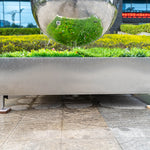 Creative sphere fountain for garden decoration