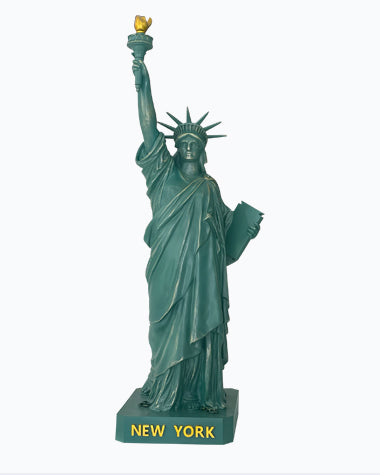 Fiberglass Statue of Liberty Sculpture For Interior Decoration
