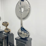 Metal Art Steel Abstract Sculpture For Office Decoration