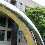 Abstract Circle Sculpture For Outdoor Landscape