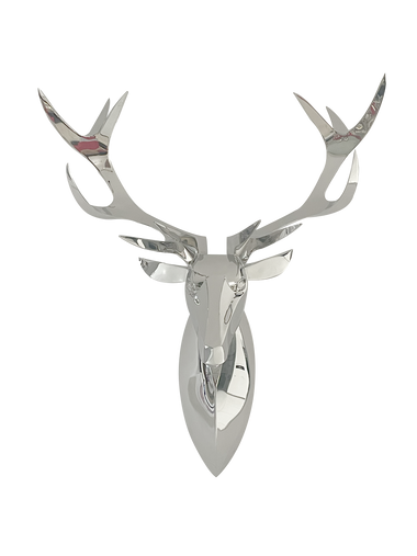 Stainless Steel Deer Head Sculpture For Wall decoration