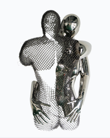 Creative Art Embrace Sculpture For Wall decoration