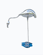 Creative steel flamingo sculpture for garden decoration
