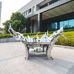 Creative Steel Front Desk