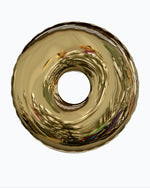 Creative steel donut sculpture for wall decoration