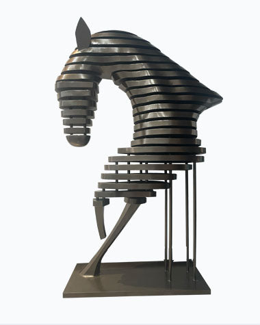 Metal Horse Sculpture For  Interior Decoration