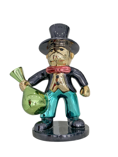 Creative Fiberglass Monopoly Sculpture For Interior Decoration
