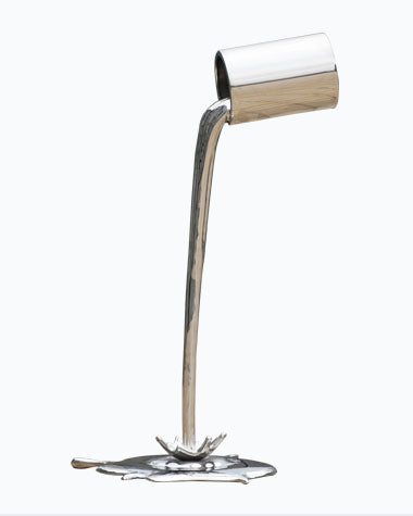 Satinless steel pouring water ornament