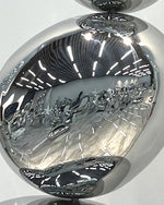 Stainless Steel Stacked Spheres Interior Decor Sculpture