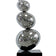 Stainless Steel Stacked Spheres Interior Decor Sculpture