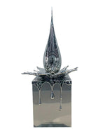 Stainless Steel Teardrop - Shaped Interior Decor Sculpture