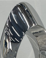 Modern Intertwined Form Stainless Steel Sculpture for Interior Spaces