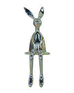 Stainless Steel Bunny Sculpture for Interior Decoration