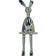Stainless Steel Bunny Sculpture for Interior Decoration