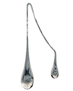 Stainless Steel Teardrop Sculpture for Interior Decoration