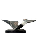 Abstract Stainless Steel Sculpture for Interior Decoration