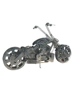 Stainless Steel Motorcycle Sculpture for Interior Decoration