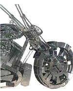 Stainless Steel Motorcycle Sculpture for Interior Decoration