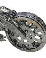 Stainless Steel Motorcycle Sculpture for Interior Decoration