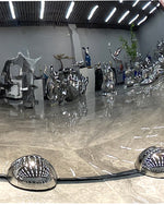 Stainless Steel Bunny Sculpture for Interior Decoration
