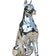 Stainless Steel Doberman Sculpture for Outdoor Decoration
