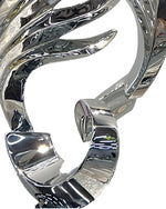 Stainless Steel Wing - Shaped Sculpture for Interior Decoration