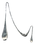 Stainless Steel Teardrop - Shaped Interior Decor Sculpture