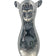 Polished Stainless steel abstract figurative sculpture for interior decoration