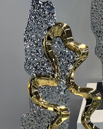 Artistic Stainless Steel Sculpture for Interior Decoration