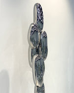 Stainless Steel Cactus Sculpture for Interior Decoration