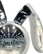 Stainless Steel Bunny Sculpture for Indoor Interior Decoration