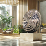 Stainless Steel Circular Interior Decor Sculpture
